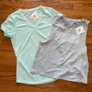 Brand new Puma tops- never worn